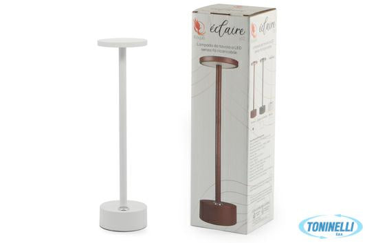 LAMPADA TAVOLO LED ECLAIRE LITE CM.8XH.30 BIANCA