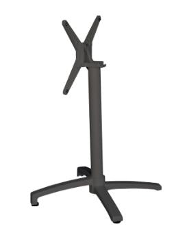 BASAMENTO PIEGHEVOLE IN ALUMINIO ANTRACITE