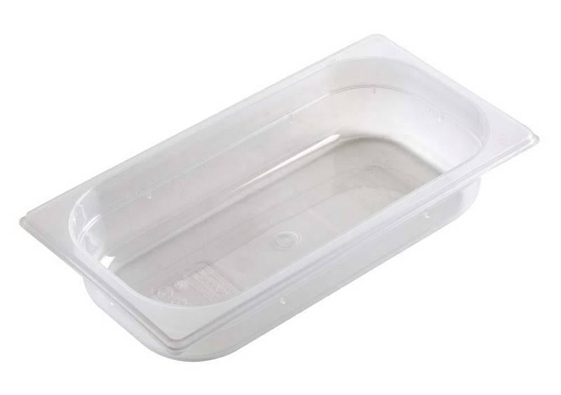 BACINELLA POLIPROPILENE GN 1/3 H65 DIM.325X175MM