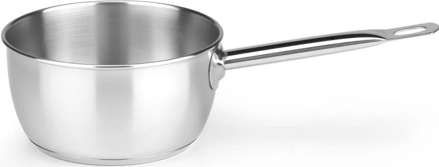 CASSERUOLA FONDA 1MANICO DIAM.16CM INOX PLUS