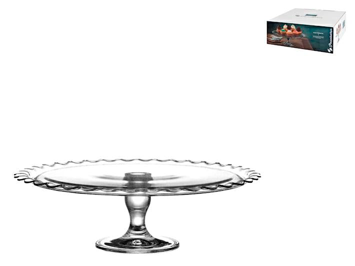 ALZATA VETRO PATISSERIE 37X12H C/B