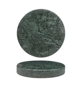 PIATTINO MARBLE VERDE TONDO CM13 H2