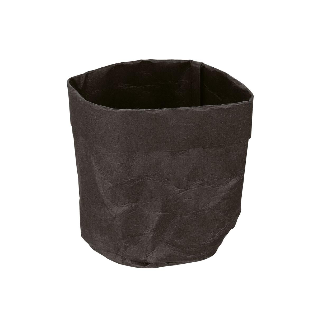 CESTO PANE KRAFT NERO 12X12CM