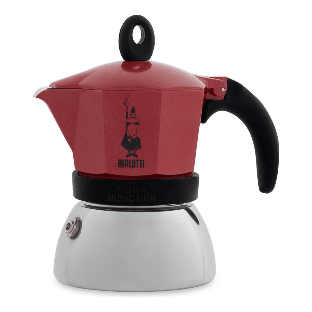 CAFFETTIERA ROSSA A INDUZIONE 4TZ "BIALETTI"