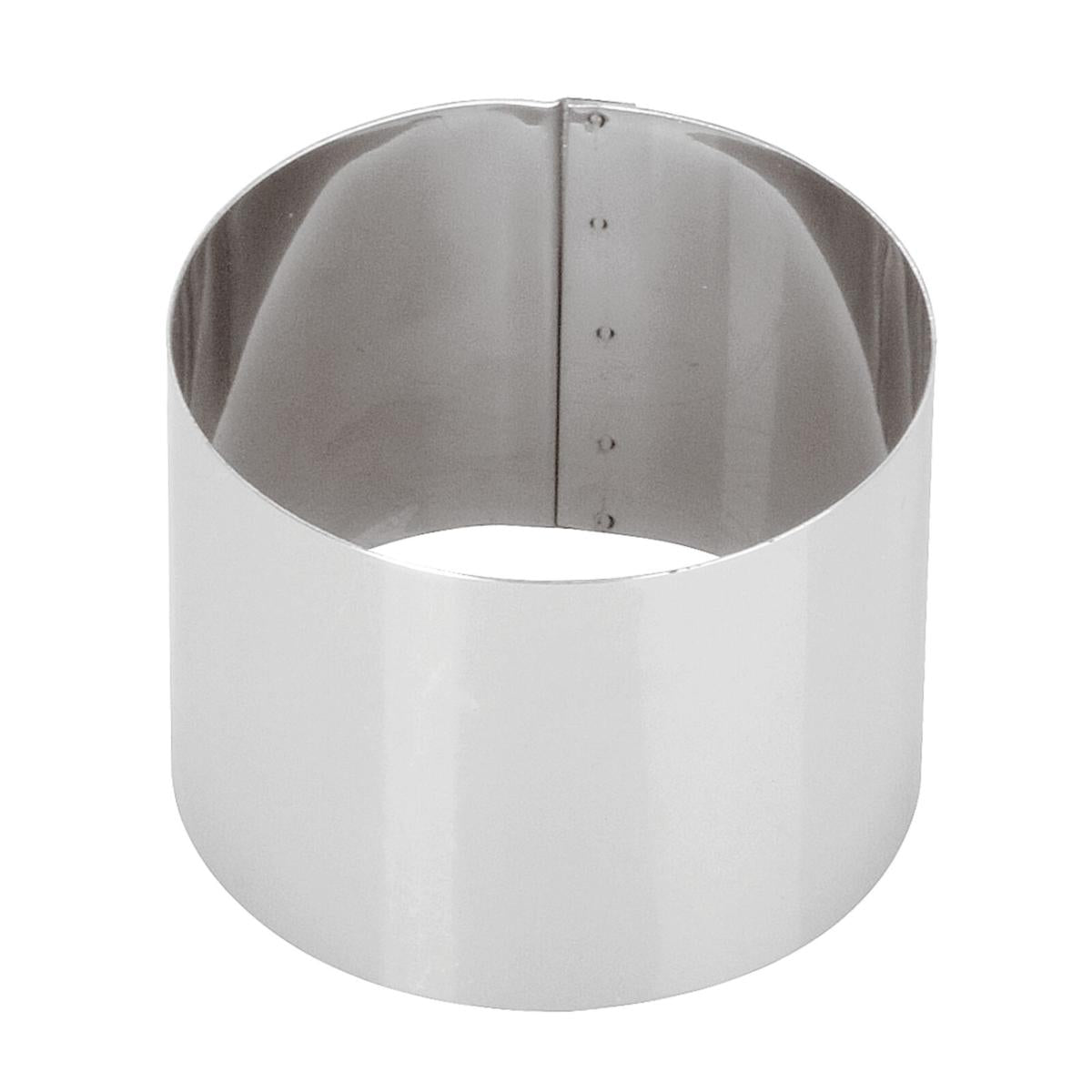 ANELLO PER TORTA Ø 10CM H6 ACCIAIO INOX