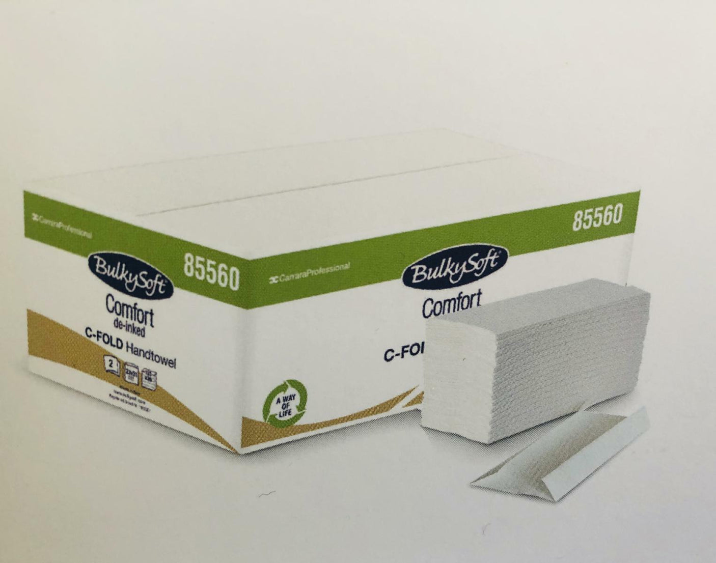 ASCIUGAMANO PIEG.A "C" P.CELL 2V 23X31CM COMFORT CF=153PZ