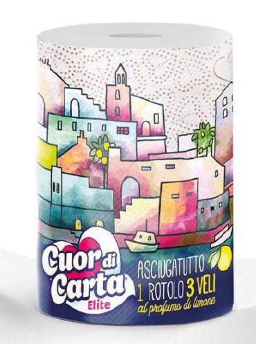 ROTOLONE ASCIUGATUTTO 3V "CUORE ELITE"