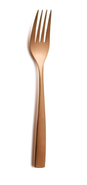 FORCHETTA TAVOLA BARCELLONA SATIN COPPER(RAME)