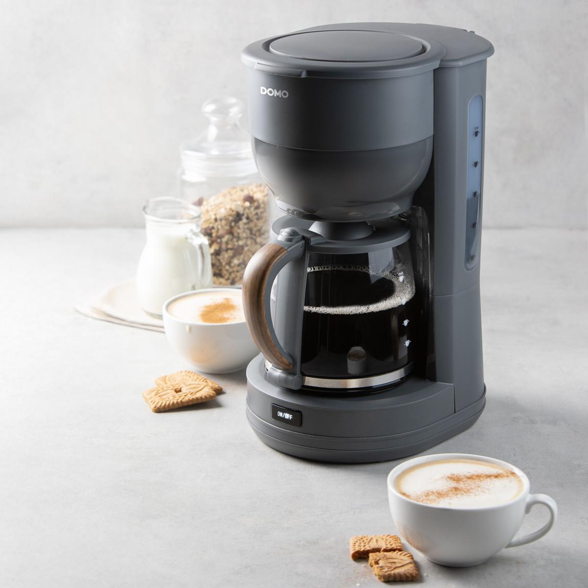 MACCHINA CAFFE AMERICANO GRIGIO E LEGNO