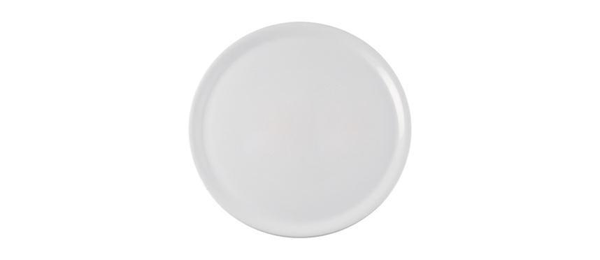 PIATTO PIZZA NAPOLI 35CM BIANCO