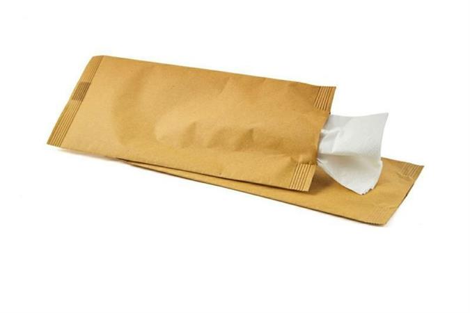 BUSTA PORTAPOSATE CARTAPAGLIA C/TOV 2V 40X40 CT=900PZ
