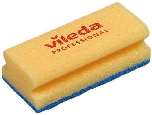 SPUGNA D/USO GLITZI SUPERSTARK GIALLO/AZZURRO 15X7CM CF=10PZ
