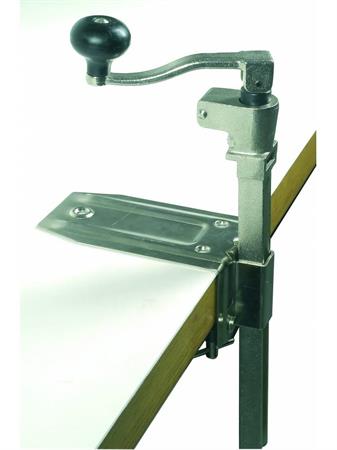 APRISCATOLE DA BANCO 44CM ACCIAIO INOX E GHISA