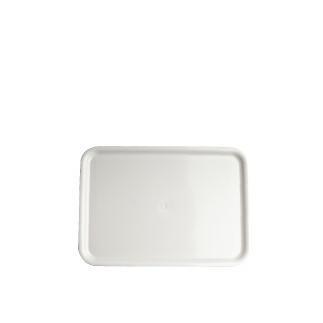 VASSOIO PAPERINO PS BIANCO COPRENTE 53X43CM H1.5CM CF=3PZ