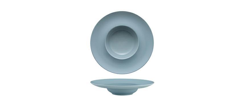PIATTO PASTA GURAL NBN SHINY GREY GOURMET 27CM