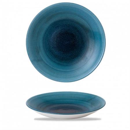 PIATTO FONDO COUPE 28CM AQUEOS AZZURRO CHURCHILL