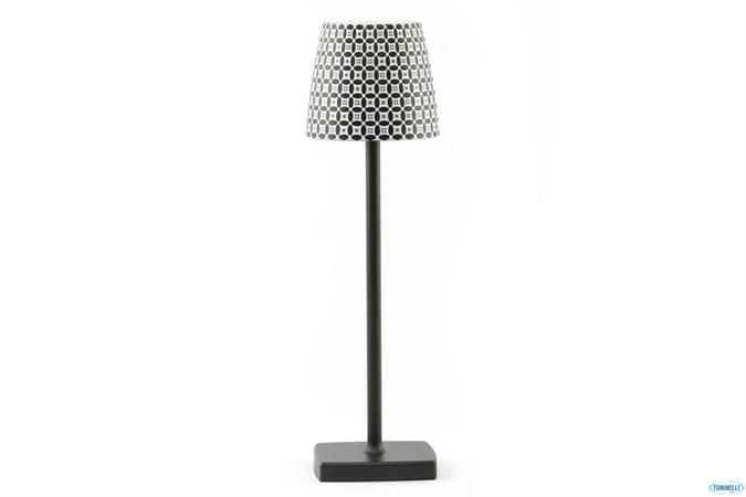 LAMPADA TAVOLO LED CM.11X36H MOSAIK NERA