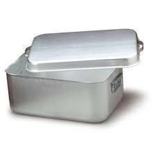 BRASIERA CON COP.ALLUMINIO CM.80X50X20H S/GRIGLIA