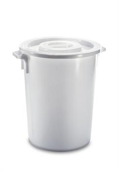 BIDONE 120LT NEUTRO CON COPERCHIO