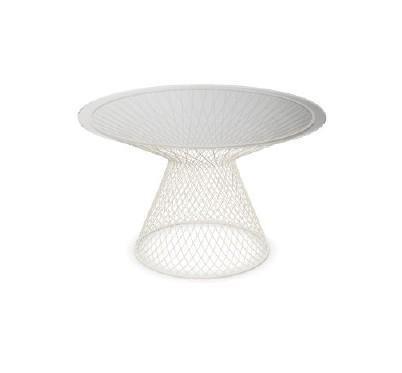 494 STRUTTURA TAVOLO HEAVEN/COMO DIAM.110 BIANCO RAGG.9002