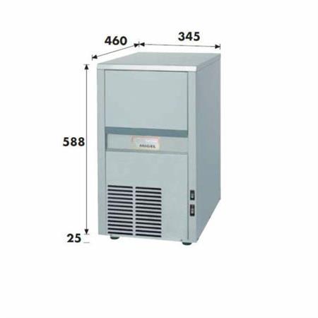 FABB. GHIACCIO CUBETTI PIENI MOD. KL20W V230
