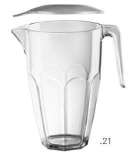 CARAFFA SUMMER C/COPERCHIO 2.25LT SAN TRASPARENTE