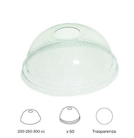 COPERCHI DOME 200/250/300/350 SLIM PET CF=50PZ