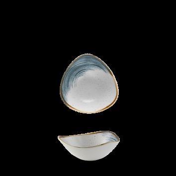 PIATTO FONDO STONE ACCENTS BLUEBERRY TRIANGOLARE 18,5CM