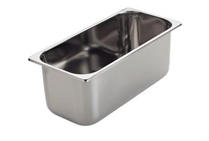 BACINELLA GELATO DIM.360X165X120 ACCIAIO INOX EC.