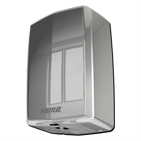 ASCIUGAMANO ELETTRICO DA MURO ECO-JET ABS CROMATO 1000W