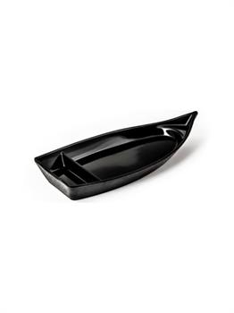 BARCA SUSHI KAMOME 30X14CM MELAMINA NERA
