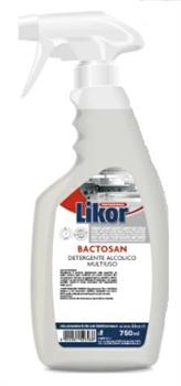 DETERGENTE SANIFICANTE ALCOLICO MULTIUSO BACTOSAN 750ML