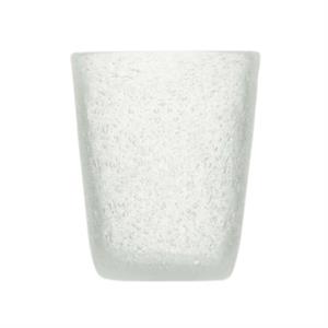 BICCHIERE GLASS WHITE TRANSPARENT