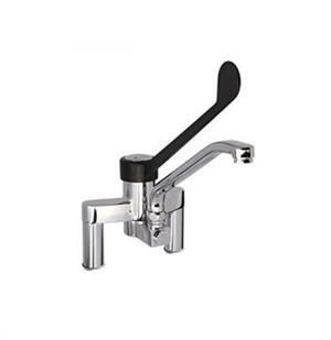 MISCELATORE DOCCIA BIFORO C/CANNA GIREV.LEVA CLINICA