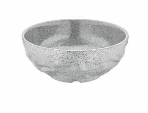 BOWL CON PIEDE CM.20X8H SHOW PLA GRANITO