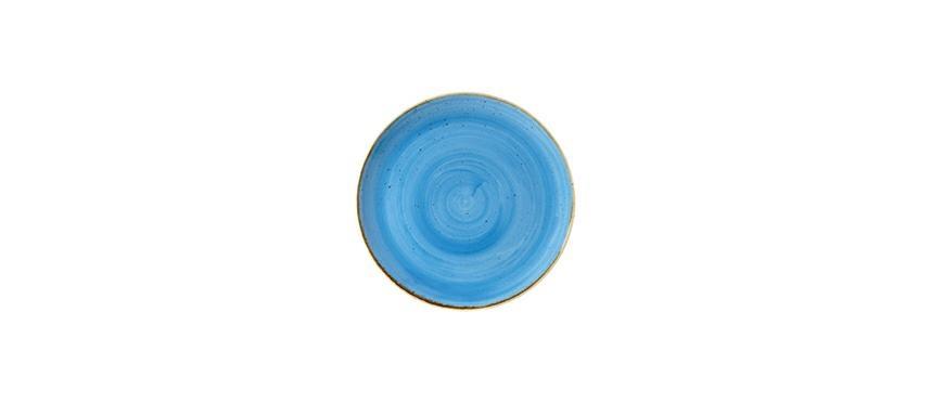 PIATTO PIANO 21,7CM STONECAST BLU CHURCHILL