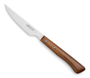 COLTELLO BISTECCA SEGHETTATO 110MM MANICO LISCIO FAGGIO