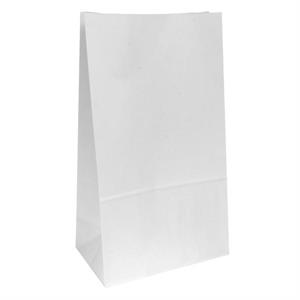 SACCHETTI SOS S/MANICI G/M2 25+15x43,5CM BIANCO CT=250PZ