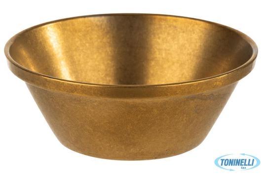 COPPETTA DIP BOWLS 6CMX2.5H ACCIAIO EFFETTO GOLD