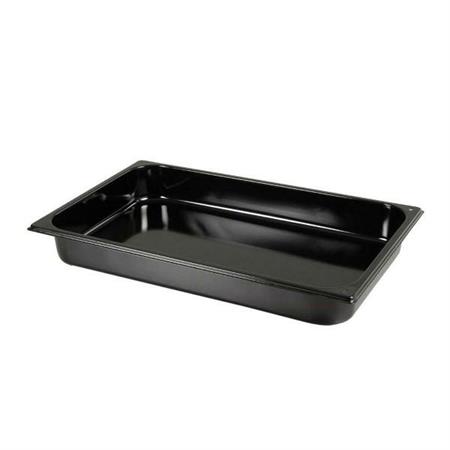 BACINELLA 1/1 H6,5 IN MELAMINA COLORE NERO