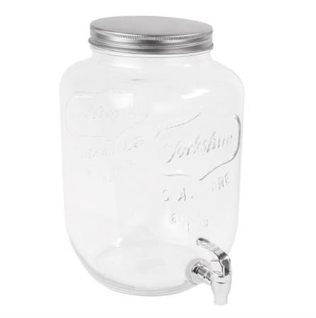 DISPENSER BEVANDE 'WAKI GLASS' 8LT 19,5x31CM TRASPARENTE