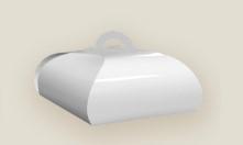 SCATOLA GALA 33x44x15CM COLORE BIANCO PLAS. CF=25PZ