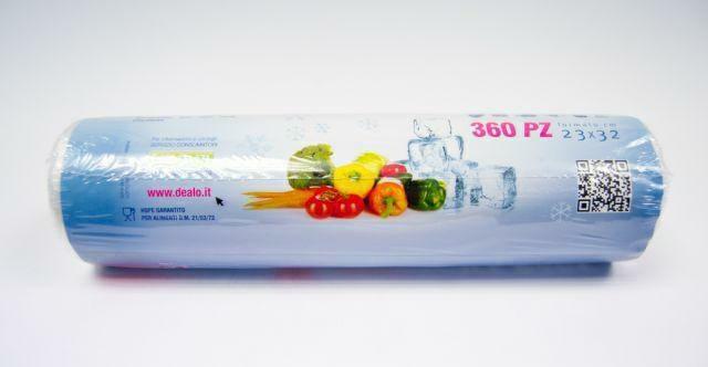 SACCHETTO FRIGO 22X32CM 360PZ ICE BAGS RT=360PZ