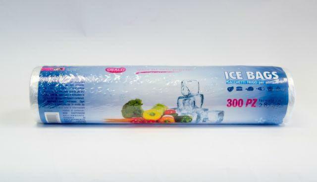 SACCHETTO FRIGO 28X42CM 300PZ ICE BAGS RT=300PZ