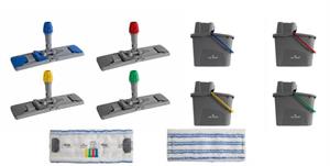 KIT EASY WASH - SECC.15LT GRIGIO/BLU +STRIZ+TELAIO+FRANGIA