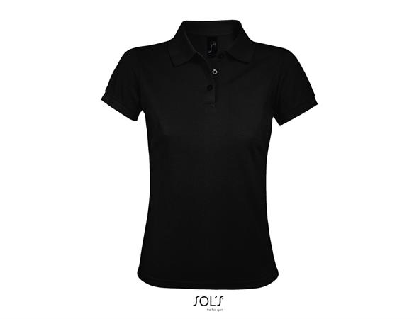 POLO DONNA M/MANICA MOD.PRIME COL.NERO