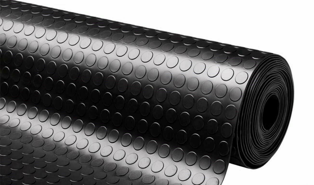 TAPPETO BOLLATO 50MQCOLORE NERO