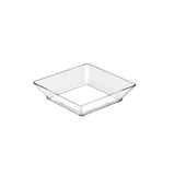 VASSOIO SMALL PLATE PS TRASPARENTE 65X65MM CF=25PZ