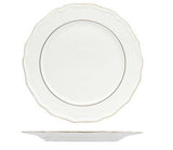 PIATTO PIANO BORDO DOPPIO FILO ORO 32,5CM