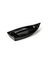 BARCA SUSHI "KAMOME"30X14CM MELAMINA NERA